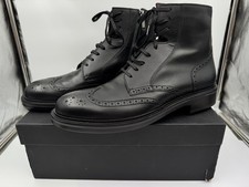 Authentic Hugo Boss T-Trafal_Halb_wtbg Men's 10 leather Italy BRAND NEW with box