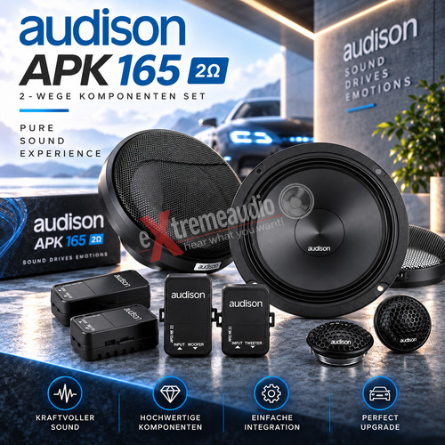 Audison apk 165 ohm kit - apk,