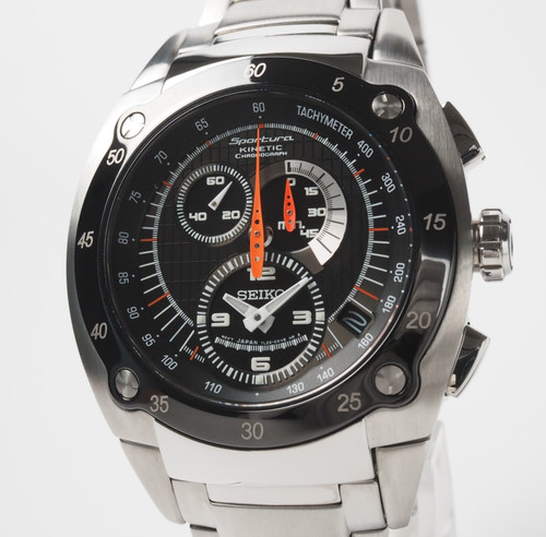 Chronographe seiko sportura - chronographe,