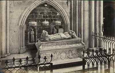 ND, France, Cathedral of Tours. Vintage Charles VIII Children's Tomb alb