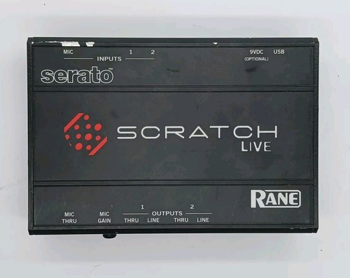 Rane serato scratch live - scratch,