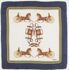Authentique Foulard " Céline