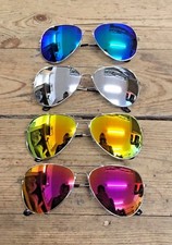 Clair Lunettes de Soleil Verres Mode Style Rétro Designer Nuances Homme & Femme