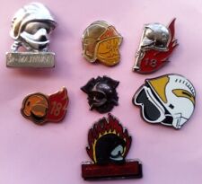 Military Firefighter Pins Set of 7 Firefighter Helmet Pins (Nice Offer) (8)