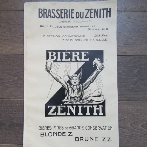 Affichette publicité ancienne - publicitÉ,