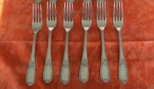 6 fourchettes en métal