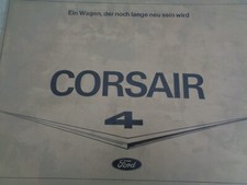 CATALOGUE  - FORD CORSAIR   -
