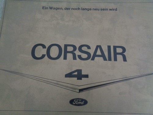 Catalogue ford corsair - catalogue,