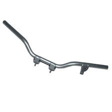 Guidon Argent Pour Yamaha PW50 PW 50