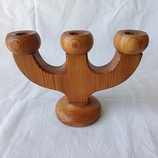 VINTAGE CHANDELIER EN BOIS