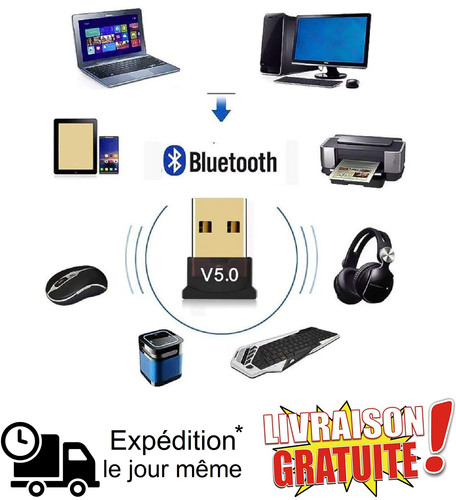 Clé usb bluetooth - usb, 5.0