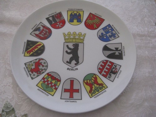 Assiette murale berlin - assiette,