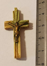 Ancien crucifix croix en os