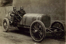 Motor car, vintage print, ca.1910 motor car, vintage print, ca.1