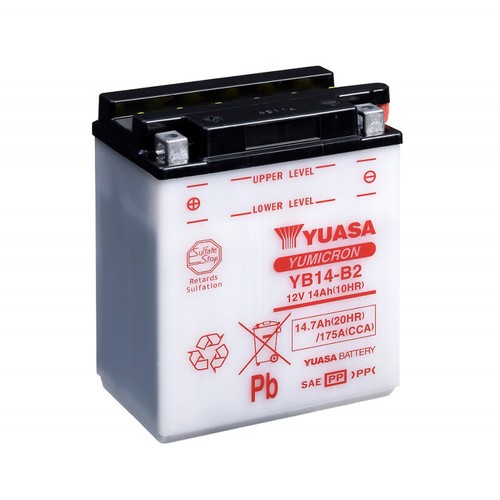 Batterie moto yuasa yb14 - moto, yb14-b2