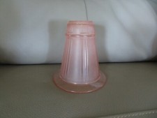 ancienne tulipe art déco en