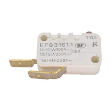 1PC White Microwave Micro Switch 2-pin Test Fixture for Tefal Barbecue