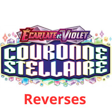 Pokemon Card Star Crown fr EV07 REVERSES to choose from!