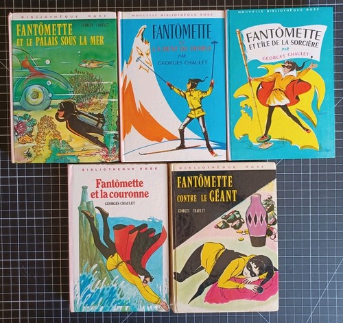 Lot livres fantômette - 📚lot,