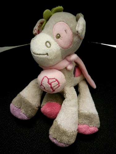 Doudou peluche musical vache - musical,