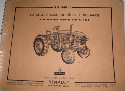 Catalogue pieces detachees - catalogue,