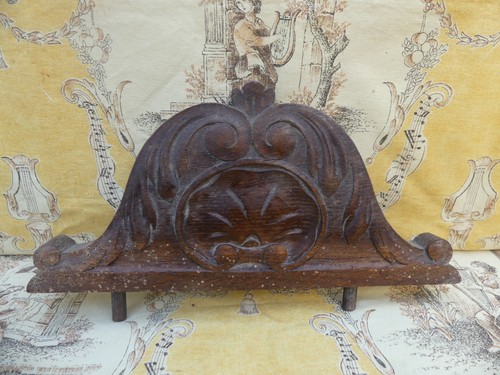 Ancien petit fronton bois - ancien,