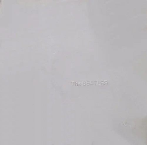 The beatles white album - white,
