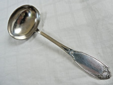 Cuillère à sauce en métal argenté Wiskemann