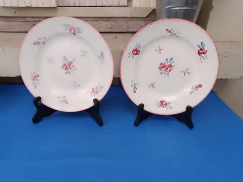 Anciennes assiettes plate - anciennes,