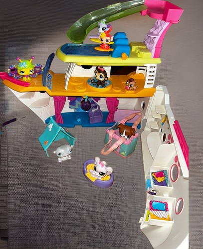 Littlest petshop bateau - bateau, maison