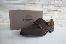 Church's EU 45 UK 11 Chaussures À Boucle SEAFORTH Ébène NEUVES Ancien Prix 940 €