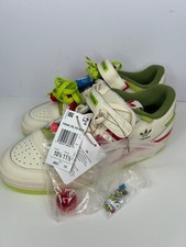 Size 10.5 - adidas Dr. Seuss x Forum Low The Grinch - Cream White