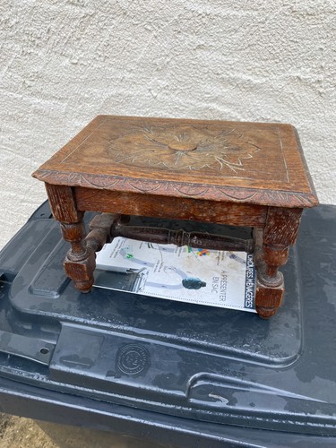 Banc ancien petit pour deco - ancien,