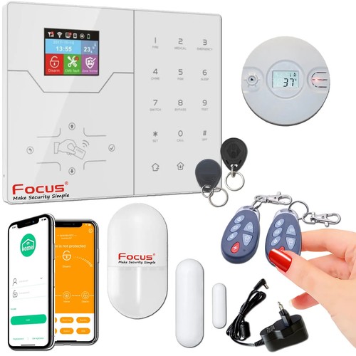 Alarme incendie 868 - mhz, sans