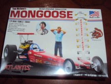 Maquette neuve dragster top fuel Tom Mc Ewen The Mongoose Atlantis 1/24