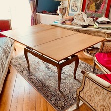 TABLE 1940 - Haute (6 personnes) / Basse - Système MONTE & BAISSE - Pieds stylés