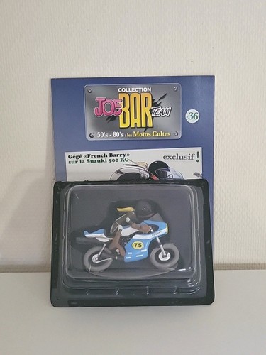 Figurine moto joe bar team - figurine,