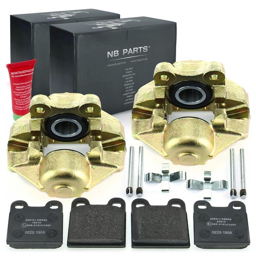 étrier plaquettes de - 2x, +