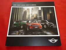 MINI R55 R56 R57 Hatch Convertible Clubman One Cooper Cooper S Brochure 2013