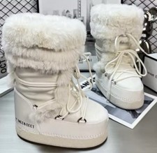 Bottes neige blanches