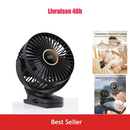 Ventilateur pince usb - ventilateur,
