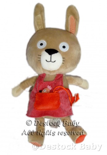 Doudou peluche lapin poule - doudou,