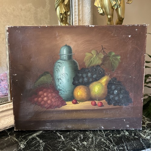 Tableau huile sur toile - tableau,