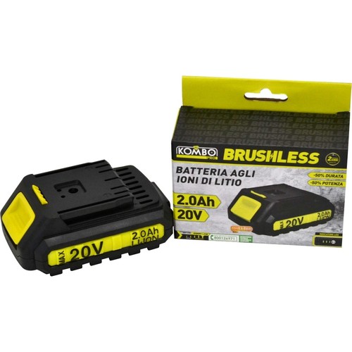 Batterie kombo pro 20v - 20v, 2ah