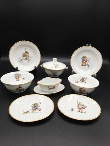 Dinette porcelaine 8 - dinette, en