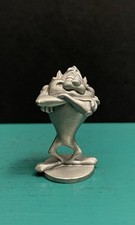Warner Bros Pewter Taz Tasmanian Devil Looney Tunes Cartoon Miniature Figurine