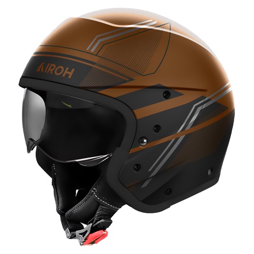 Casque jet airoh helmet j110 - casque,