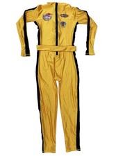 The Bride Costume With Patches Yellow Suit Deluxe Kill Spandex Beatrix Kiddo S