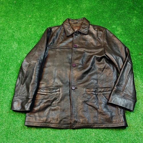 Veste cuir zara homme l - cuir,