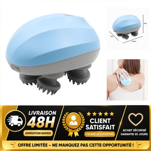 Masseur tête électrique - de,
